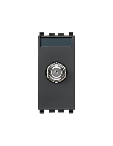 Vimar 20318 Prise Coaxiale Type F Femelle Gris