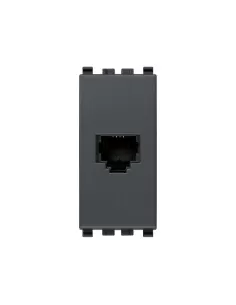 Vimar 20320 Rj11 6/4 socket Grey