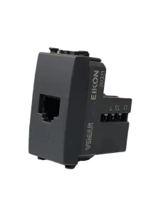 Vimar 20321 Prise Rj12 6/6 Gris 2