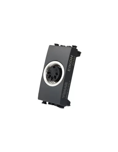 Vimar 20333 5P Din 41524 Toma para soldar gris