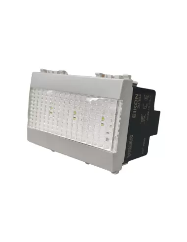 Vimar 20384.N 3-Module LED Emergency Lamp 120-230V Next