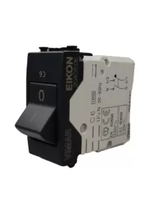 Vimar 20405.06 1P N C6 120-230V Grey Magnetothermic Switch 2