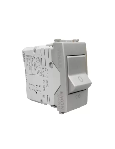 Vimar 20405.10.N Interrupteur magnétothermique 1P N C10 120-230V Suivant Vimar 20405.10.N Interrupteur magnétothermique 1P N C10 120-230V Suivant