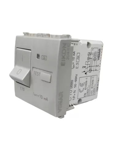 Vimar 20411.10.N Differential Magnetoremic Switch 1P N C10 10Ma Next