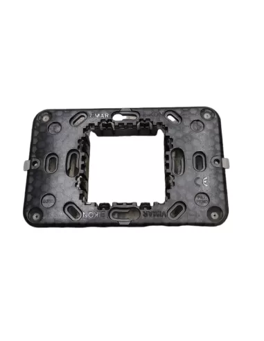 Support Vimar 20612 pour 2 modules centraux avec vis