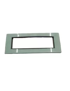 Vimar 20657.76 Plaque Classique 7 Modules Vert Glace