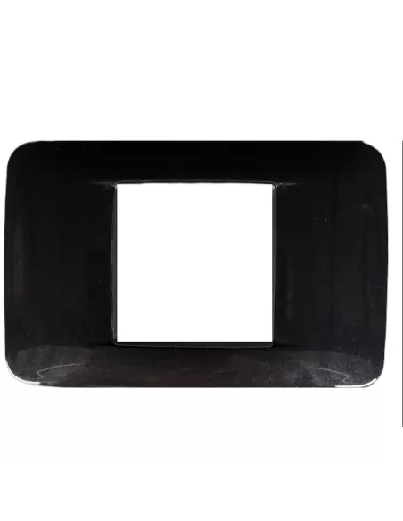 Vimar 20682.12 Round Plate 2 Central Modules Anthracite Metal