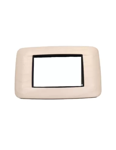 Vimar 20683.37 Assiette ronde 3 modules Érable européen