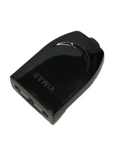 Prise axiale noire Vimar 2P T 16A 00222 Fiches et prises 2