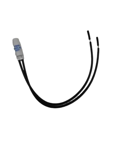 Luz indicadora Vimar 10493.Az 250V con cables azules Serie Civil Vimar
