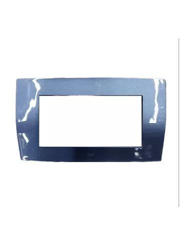 Placa de tecnopolímero Abb 2cse0431sfp elos soft 4 módulos azul mediterráneo