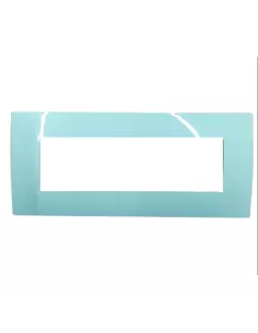 Abb 2csk0713ch clear series 7-module plate pastel green