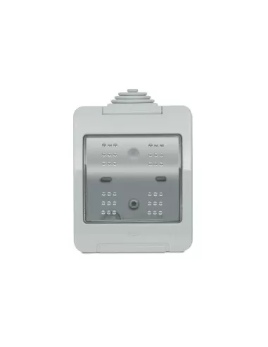 Contenedor Abb transparente IP55 1 plaza (2 módulos) 2csk2155ch