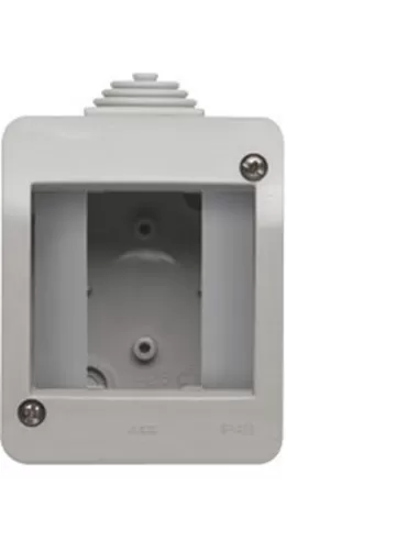 Contenedor Abb transparente IP40 4 plazas (4 módulos) 2csk2440ch