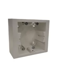 Vimar 09971.A Boîte Murale 1-2 Modules P 43,5mm Ivoire