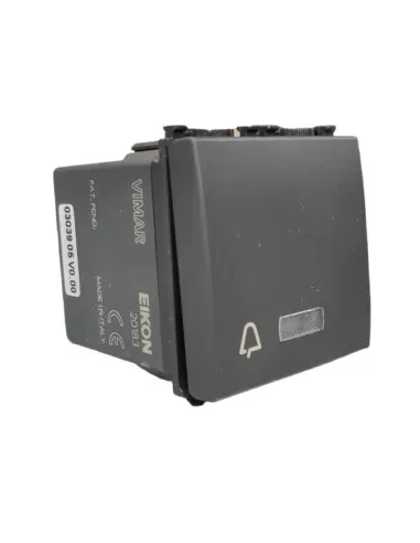 Vimar 20183 Bouton Set/Reset Gris 2 Modules
