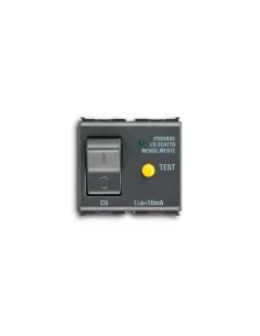 Abb differential circuit breaker, 1p n, c6 -10ma -1,5ka 2cse1307el elos