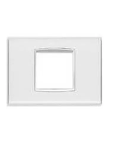 Vimar 20652.B41 Classic Plate 2 Modules centraux Reflex Ice