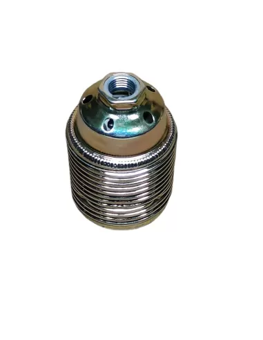 Vimar Portalampa E27 Di Metallo Color Ottone Con Morsetto 02144