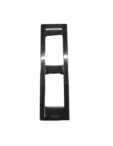 Vimar 16787.15 Idea Placca Classica 2 Moduli Per Pannelli Grigio Grafite