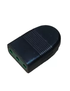 Vimar 01029 2P T 16A P17/11 Axiale schwarze Buchse
