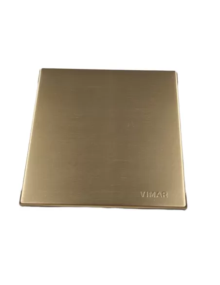 Vimar 08610.Br Aluminum Box Cover for Art 8501/8502 Oxiver 8000 Series Support