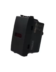 Vimar Eikon 20386.R Diffuseur Indicateur Rouge Gris
