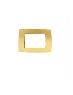 Abb 2cse0315sfp plaque souple 3 modules jaune dune