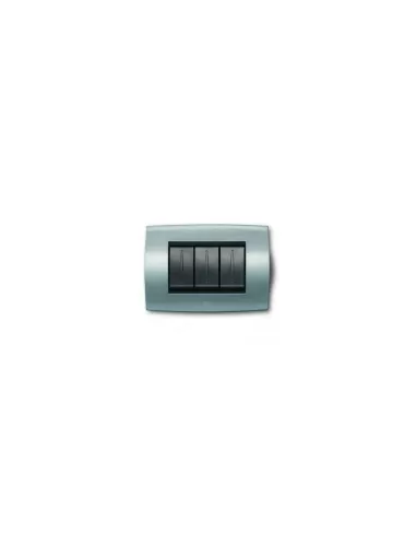Abb 2cse0632sfz plaque souple 6 modules bleu fjord