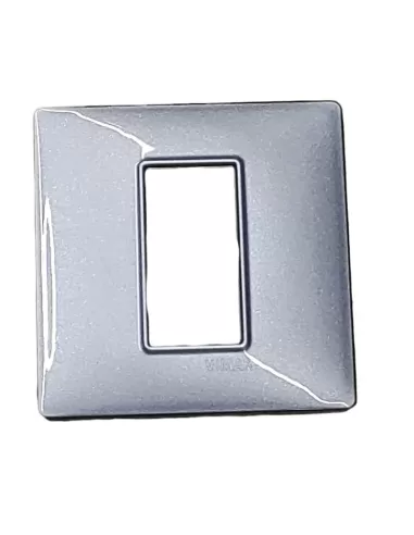 Vimar 14641.73 1-Module Plate Metallic Blue Vimar Plana Series