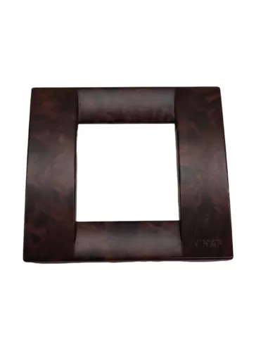Vimar 17097.40 Placa Classic 1-2 Módulos Radica Vimar Idea Módulo Reducido