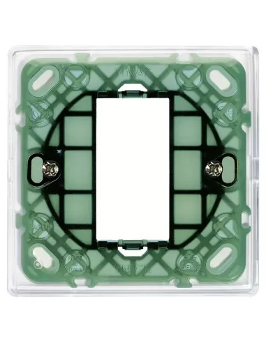 Vimar 14641.42 Placca 1 Moduli Reflex Aria Serie Plana