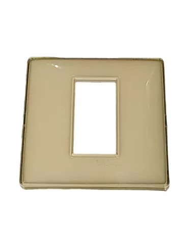 Vimar 14641.46 Placca 1 Moduli Reflex Cedro Serie Plana