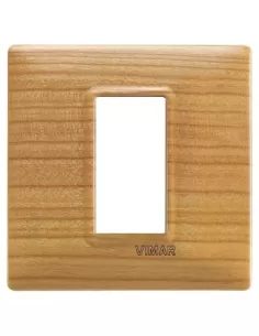 Vimar 14641.63 Placa 1 Módulos en Madera de Cerezo Serie Plana
