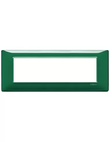 Vimar 14657.47 Placa 7 Módulos Reflex Serie Esmeralda Plana