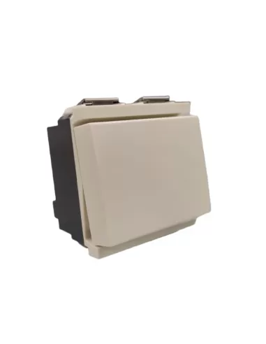 Vimar 17003.GB Desviador 1P 16Ax 2 Módulos Idea Módulo Reducido compatible sólo con soportes de 2 módulos
