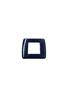 Vimar 17098.10 Placa Rondo' 1-2 módulos Tecnopolímero azul Módulo reducido