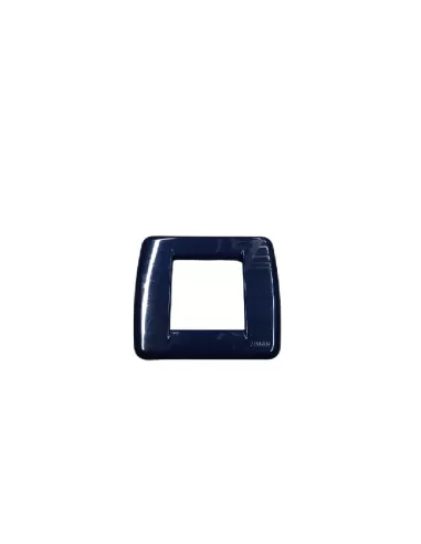 Vimar 17098.10 Placa Rondo' 1-2 módulos Tecnopolímero azul Módulo reducido