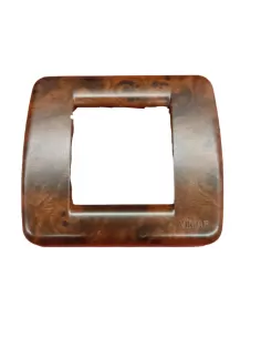 Vimar 17098.43 Placca Rondo' 1-2 Moduli Tecnopolimeromakoru Modulo Ridotto