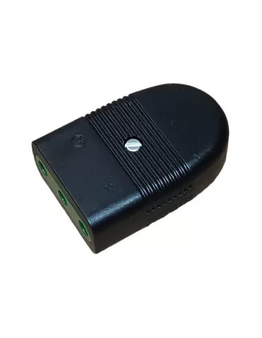 Douille Vimar 10028 2P T 16A P17/11 Axial Black Sicury Mille Series