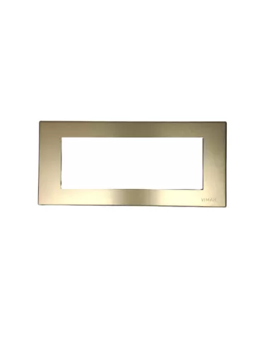 Vimar 08659.BR Bronzeplatte 5 Module Serie 8000