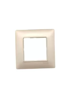 Vimar 14641.75 01 Plaque 1 Module Argent nacré Série Vimar Plana