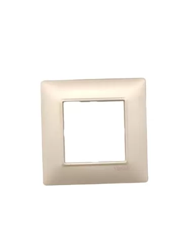 Vimar 14641.75 01 Plate 1 Modules Pearl Silver Vimar Plana Series