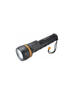 Lampe torche LED en caoutchouc Cfg el023, blister 2AA 2