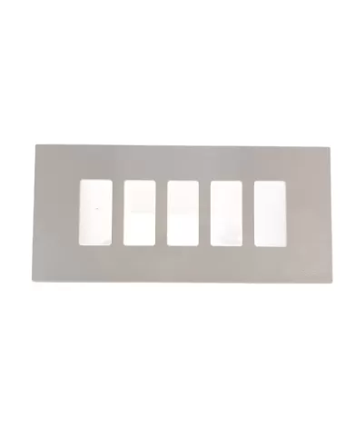 Vimar 08639.Z 5-Hole Resin Plate Standard 8000 Series