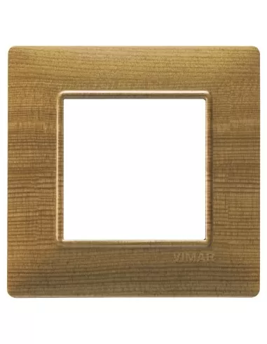 Vimar 14642.32 Plaque 2 modules en technopolymère de sapin série Vimar Plana