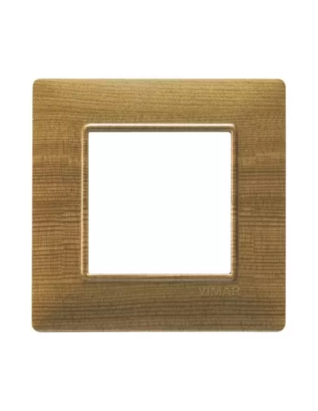 Vimar 14642.32 Placca 2 Moduli Tecnopolimero Abete Vimar Serie Plana