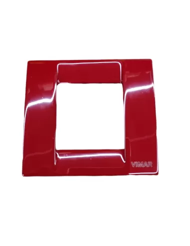 Vimar 17092.05 Plaque 1-2 modules avec module réduit Amaranto Vimar Idea
