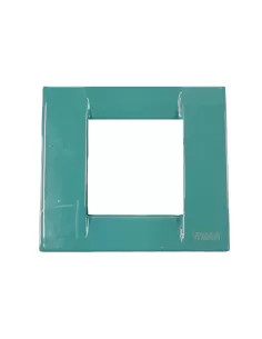 Vimar 17092.06 Plaque 1/2 M Met App Turquoise Vimar Idea Module Réduit
