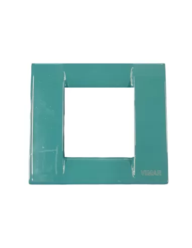Vimar 17092.06 Plaque 1/2 M Met App Turquoise Vimar Idea Module Réduit